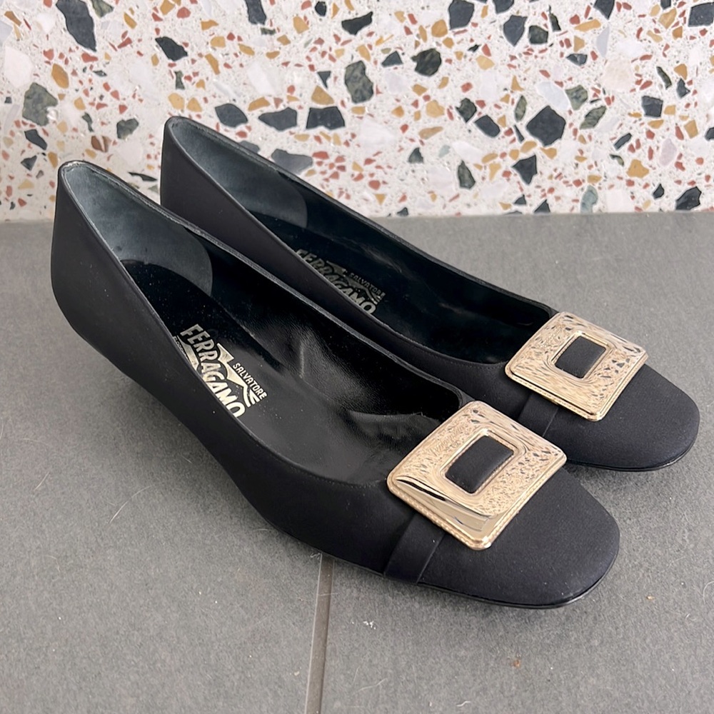 Salvatore Ferragamo Kitten Heels